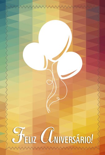 Cartão de Aniversário para Dizimistas Modelo CAZ114