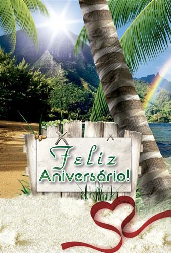 Cartão de Aniversário para Dizimistas Modelo CAZ101 
