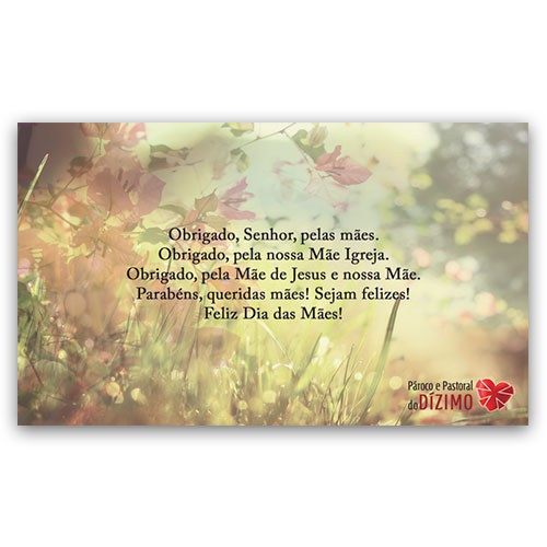 Cartão Dia das Mães Modelo CDM2202