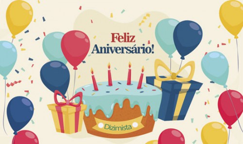 Cartão de Aniversário Dizimista Mirim CAM2201