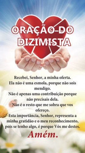 Banner Oração do Dizimista Modelo 01