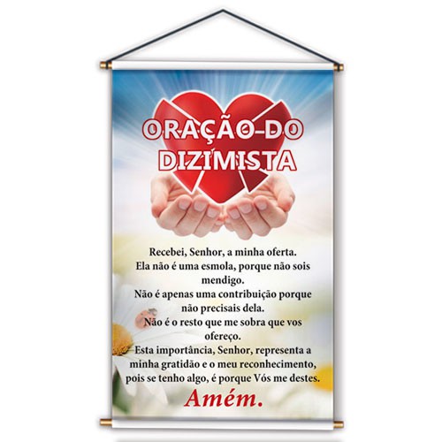 Banner Oração do Dizimista Modelo 01
