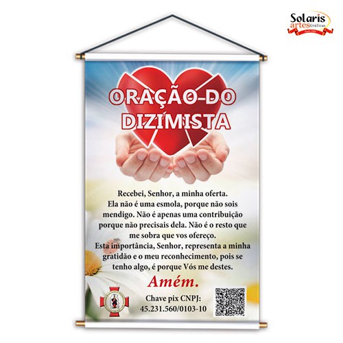 Banner Oração do Dizimista Modelo 01