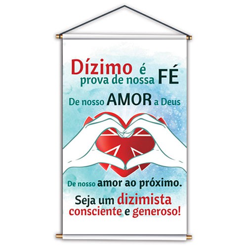 BN19 Banner Dizimo é Prova de nossa Fé