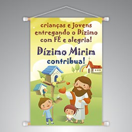 Banner Dízimo Mirim Modelo 10