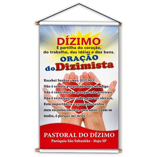 Banner Oração do Dizimista Modelo 02