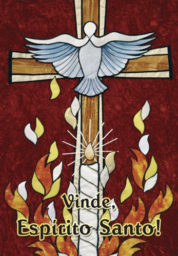 Pentecostes Divino Espirito Santo Cartão 10x15 Modelo PNT02
