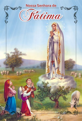 Nossa Senhora de Fátima Cartão Oração 10x15