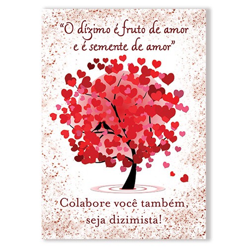 29_Cartaz do Dízimo é Fruto de Amor 30x42 Pct 3un