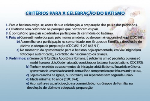 Certificado curso de preparação para o Batismo pais e padrinhos 10X15 Mod.01