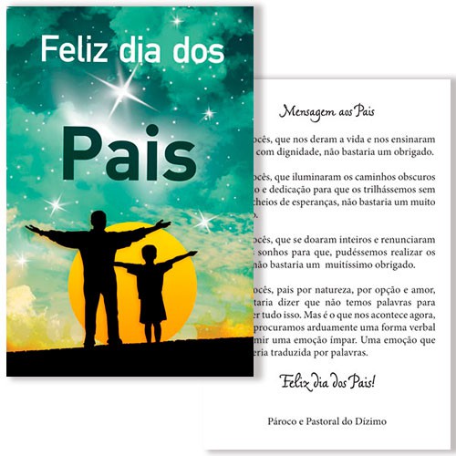 CGP59 Cartão Feliz Dia dos Pais