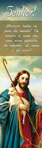 Dia dos Pais Lembrança Católica Marcador de Livro Modelo MPP67