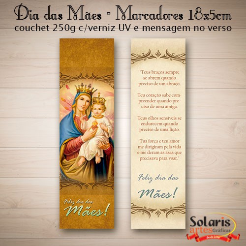 Dia das Mães Marcador de Livro 18X5cm MPM68