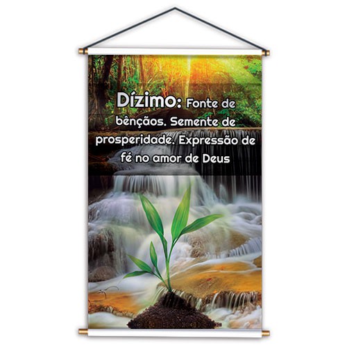 BN05 Banner Dízimo: Fonte de Bênçãos