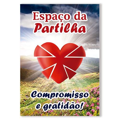 18_Cartaz Dízimo, Espaço da Partilha Pct 3un