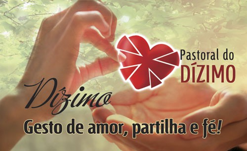 Ima de geladeira 8x5 com calendário 2025 Dízimo Gesto de Amor Cód04 