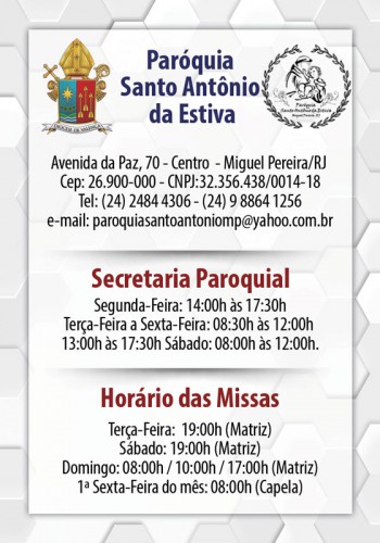 Cartão Personalizado informações da Igreja e QR Code para dizimo e doações 6,5x9,5cm 500un