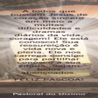 MPR65 Pascoa Marcador de Livro com oração