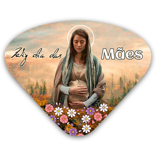 VEN75 Abanadores Ventarolas lembrança de Dia das Mães Pastoral do Dízimo 20x25cm
