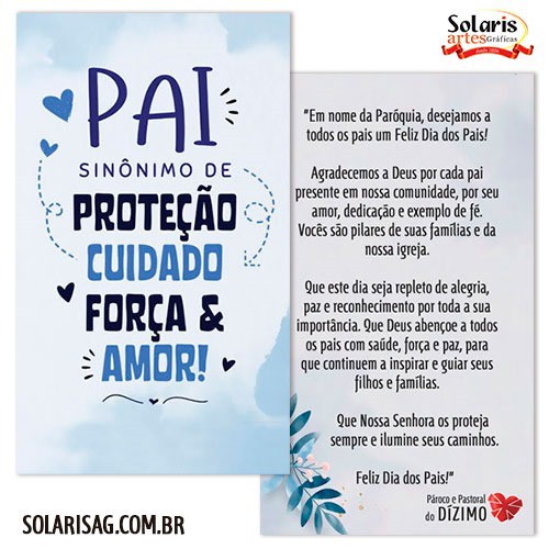 CGP81 Cartão Feliz Dia dos Pais 