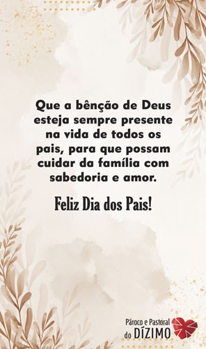 CGP80 Cartão Feliz Dia dos Pais 