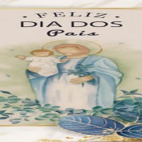Dia dos Pais Lembrança Católica Marcador de Livro Modelo MPP70