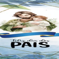 Dia dos Pais Lembrança Católica Marcador de Livro Modelo MPP71