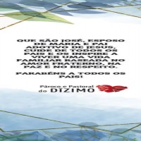 Dia dos Pais Lembrança Católica Marcador de Livro Modelo MPP71