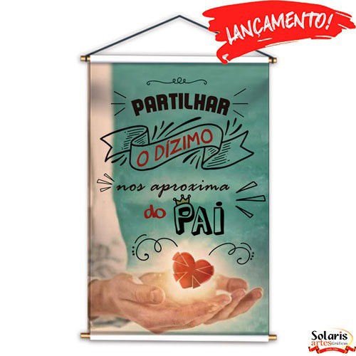 BN2508 Banner Partilhar o Dízimo nos aproxima do Pai