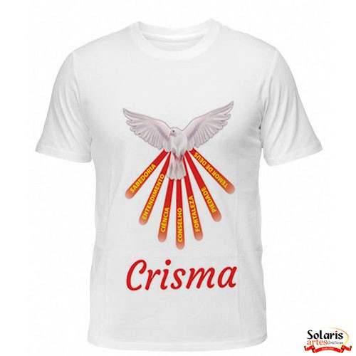 01 Crisma Arte Personalizada para camiseta Aquivo em PDF