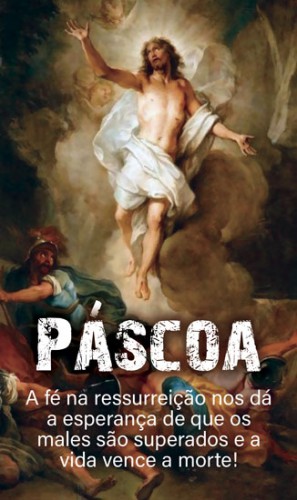 CGR0068 Cartão de Páscoa Modelo 15x9cm 