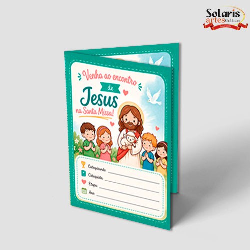 2603 Cartão de Participação na Santa Missa