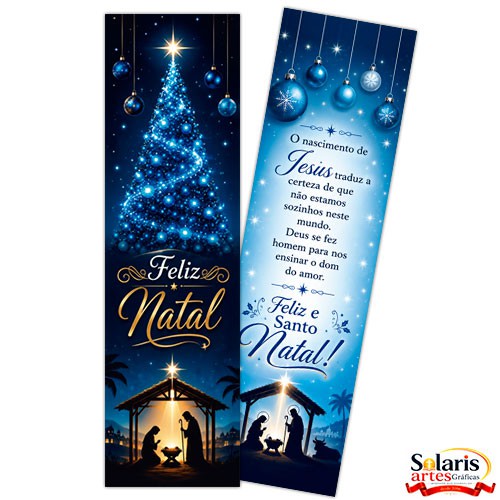 MPN102 Marcador de Livro de Natal Católico | Lembrança para Igreja